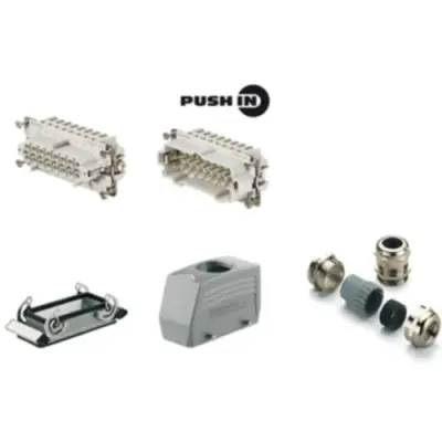 Connector kit, size 6, 16 pole + PE , IP65, 1061770000 - 1