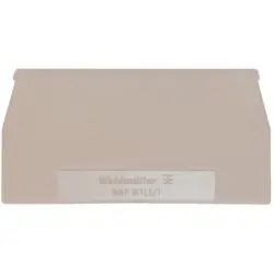 End plate for terminal block, 1068300000