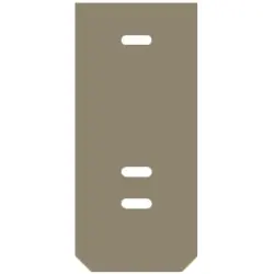 End plate for terminal block, 1069700000