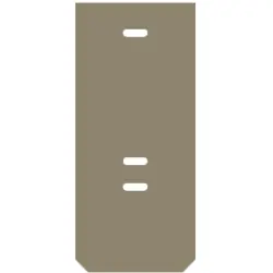 End plate for terminal block, 1069800000