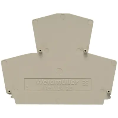 End plate for terminal block, 1070000000 - 1
