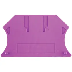 End plate for terminal block, 1072210000