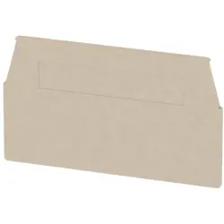 End plate for terminal block, 1074600000
