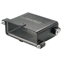 Grommet housing, size B24, die-cast aluminum, screw locking, IP68/IP69K, 1079930000