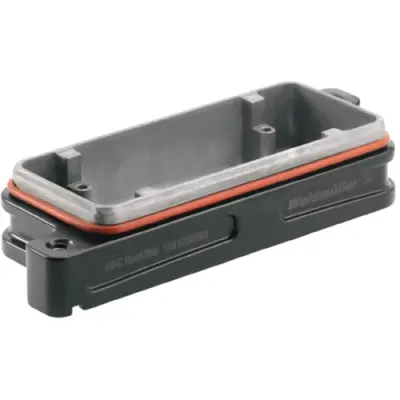 Surface mount housing, size B16, die-cast aluminum, screw locking, IP66/IP68, 1081530000 - 1