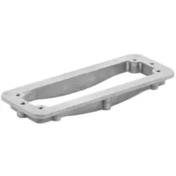 Mounting frame, size B24, die-cast aluminum, screw locking, IP65, 1081580000