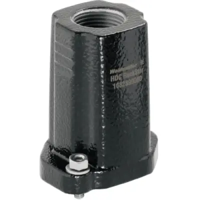 Grommet housing, size A4, die-cast aluminum, PG13.5, straight, screw locking, IP66/IP68, 1082410000 - 1