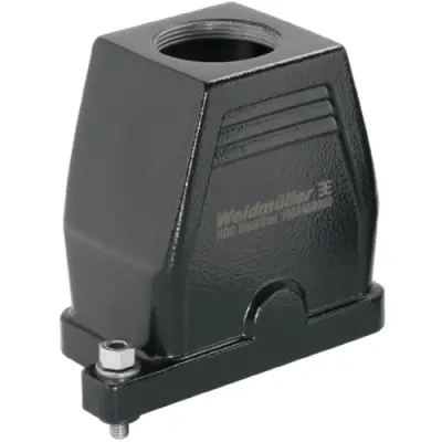 Grommet housing, size B6, die-cast aluminum, M20, straight, screw locking, IP66/IP68, 1082420000 - 1