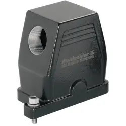 Grommet housing, size B6, die-cast aluminum, M20, angled, screw locking, IP66/IP68, 1082510000