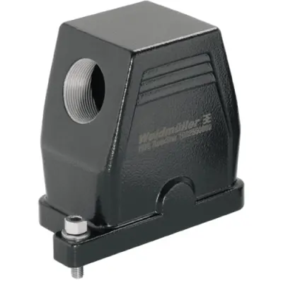 Grommet housing, size B6, die-cast aluminum, M20, angled, screw locking, IP66/IP68, 1082510000 - 1
