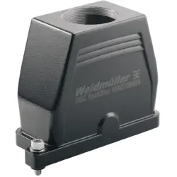 Grommet housing, size B16, die-cast aluminum, M32, angled, screw locking, IP66/IP68, 1082710000