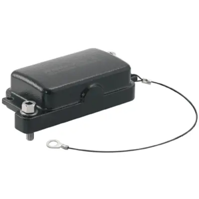 Cover cap, size B6, die-cast aluminum, screw locking, IP66/IP68, 1083060000 - 1