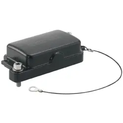 Cover cap, size B6, die-cast aluminum, screw locking, IP66/IP68, 1083060000