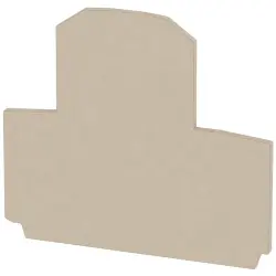 End plate for terminal block, 1084000000