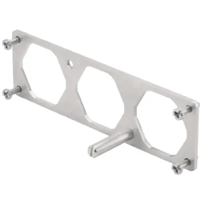 Panel mounting frame, size B24, stainless steel, 1103780000 - 1