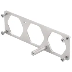 Panel mounting frame, size B24, stainless steel, 1103780000