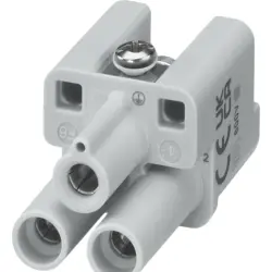 Socket contact insert, 1, 5 pole, push-in, with PE contact, 3023890000