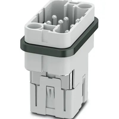 Pin contact insert, HQ, 8 pole, push-in, 2937360000 - 1