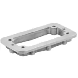 Mounting frame, size B10, die-cast aluminum, screw locking, IP66/IP68, 1110900000
