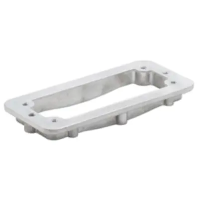 Mounting frame, size B16, die-cast aluminum, screw locking, IP66/IP68, 1110910000 - 1