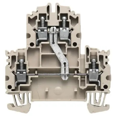 Multi level terminal block, screw connection, 0.5-4.0 mm², 32 A, 8 kV, blue, 1111730000 - 1