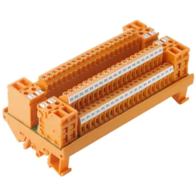 Transfer module, 4 pole, 600 V, 1128100000, RS VERT 4P 20X4 S - 1