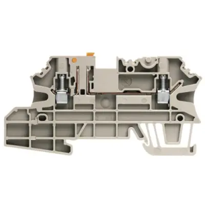 Disconnect/test-disconnect terminal block, screw connection, 0.5-4.0 mm², 20 A, 8 kV, dark beige, 1143020000 - 1