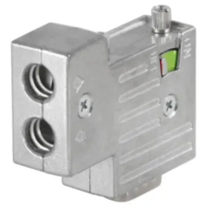 D-Sub plug, 9 pole, standard, angled, screw connection, 1161870000 - 1