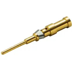 Pin contact, 0.08-0.56 mm², crimp connection, gold-plated, 1170140000