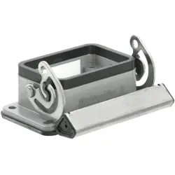 Surface mount housing, size B6, die-cast aluminum, longitudinal bow locking, IP65, 1202100000