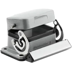 Surface mount housing, size B6, die-cast aluminum, longitudinal bow locking, IP65, 1202500000