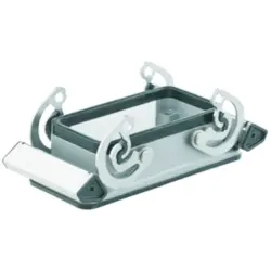 Surface mount housing, size B10, die-cast aluminum, cross bow locking, IP65, 1205000000