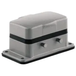 Surface mount housing, size B10, die-cast aluminum, cross bow locking, IP65, 1205600000