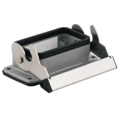 Surface mount housing, size B10, die-cast aluminum, longitudinal bow locking, IP65, 1206100000 - 1