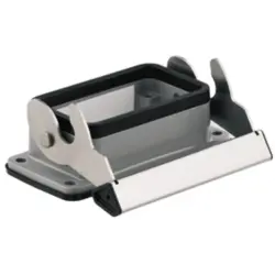 Surface mount housing, size B10, die-cast aluminum, longitudinal bow locking, IP65, 1206100000