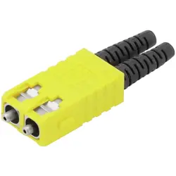 FO plug, SC, POF, multimode, zircon, yellow, 1206720000