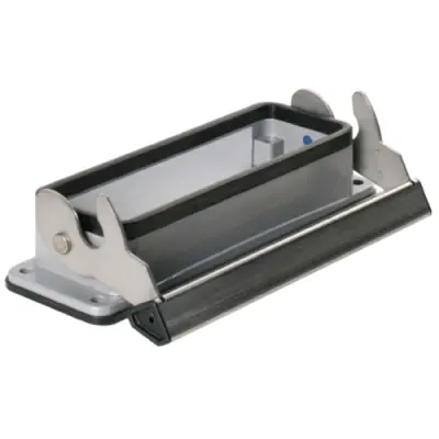 Surface mount housing, size B24, die-cast aluminum, longitudinal bow locking, IP65, 1213900000 - 1