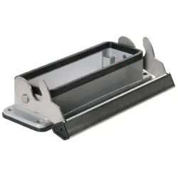 Surface mount housing, size B24, die-cast aluminum, longitudinal bow locking, IP65, 1213900000