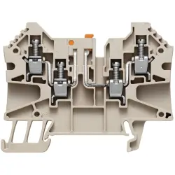 Disconnect/test-disconnect terminal block, screw connection, 0.5-4.0 mm², 27 A, 6 kV, blue, 1231330000