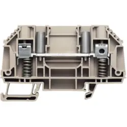 Disconnect/test-disconnect terminal block, screw connection, 0.5-6.0 mm², 41 A, dark beige, 1238920000