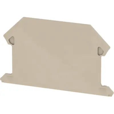 End plate for terminal block, 1272380000 - 1