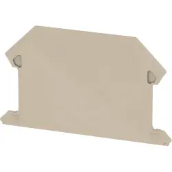 End plate for terminal block, 1272380000