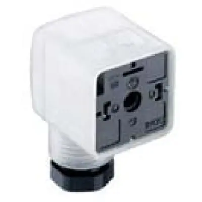 Valve connector, DIN shape A, 2 pole + PE, 24 V, 0.25-1.5 mm², 934888014 - 1