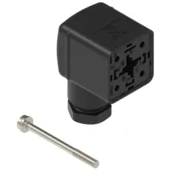 Valve connector, DIN shape A, 2 pole + PE, 24 V, 0.25-1.5 mm², 934888061