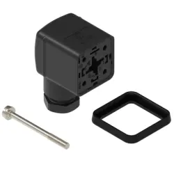 Valve connector, DIN shape A, 3 pole + PE, 230 V, 0.25-1.5 mm², 934888130