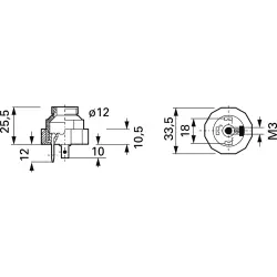 Valve panel plug, DIN shape A, 3 pole + PE, 400 V, 0.08-1.5 mm², 931297003