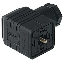 Valve connector, DIN shape A, 3 pole + PE, 400 V, 0.25-1.5 mm², 932545200