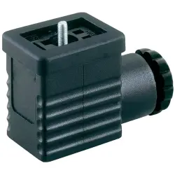 Valve connector, DIN shape B, 2 pole + PE, 24 V, 0.25-1.5 mm², 933929100