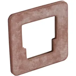 Flat seal for rectangular connectors, 730314003