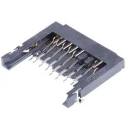 MultiMedia /SecureDigitalCard connector FPS009-3001, with simple ejection